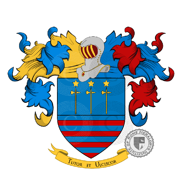Coat of arms of family Martino (de)