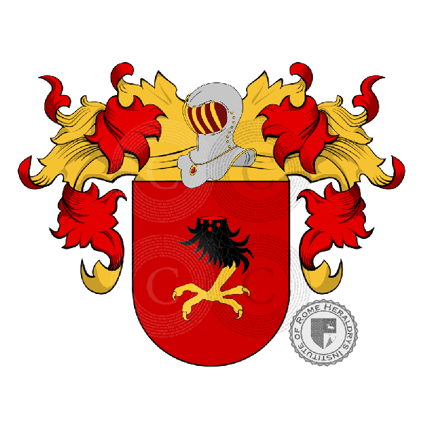 Coat of arms of family Leaño