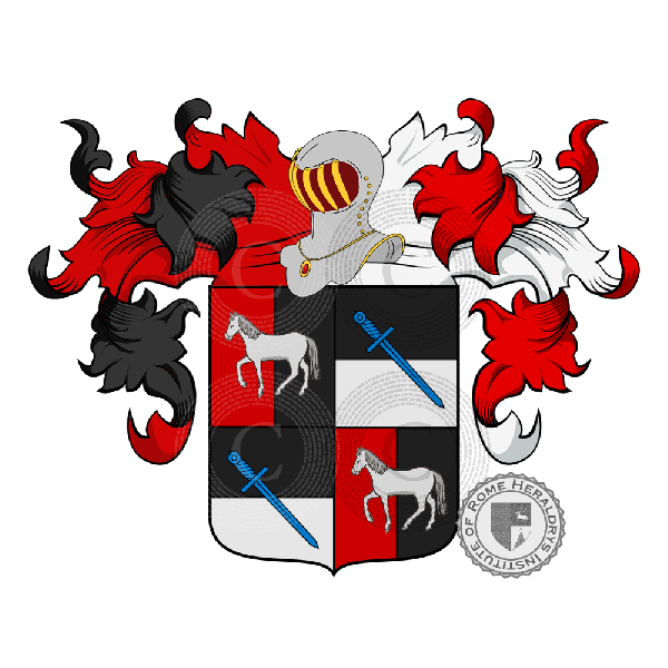 Escudo de la familia Cavalli (Brescia)