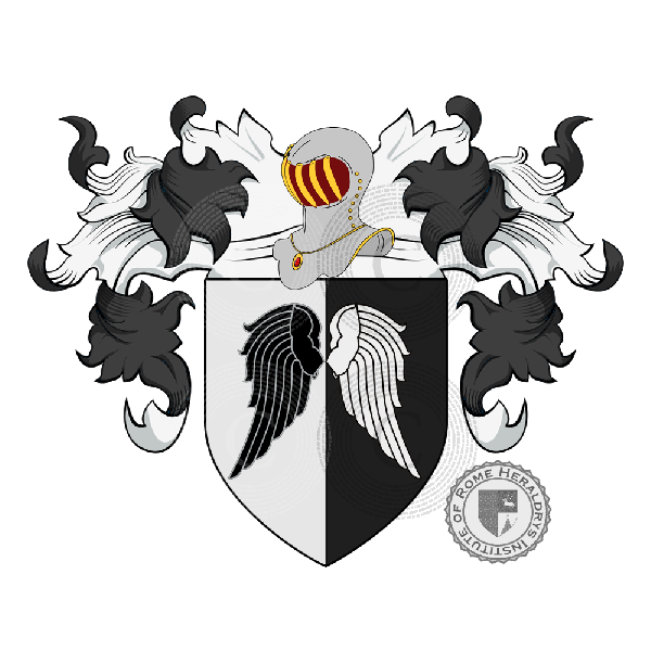 Wappen der Familie Omodei, Huomodei, Amodeo e Amidei (Sicilia, Toscana)