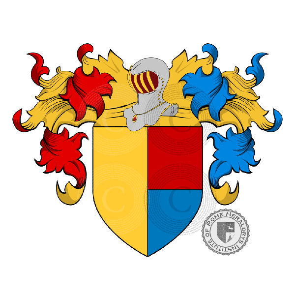Escudo de la familia Lana (Ferrara)