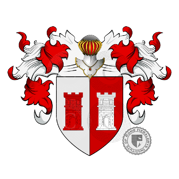 Coat of arms of family Susa (Piemonte)