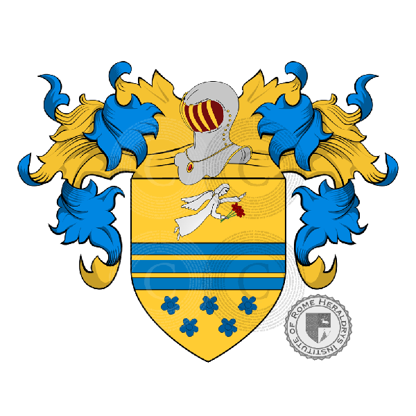 Coat of arms of family Trogu o Troga