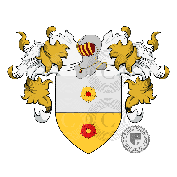 Escudo de la familia Lucarini (Venezia)