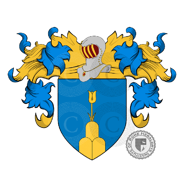 Escudo de la familia Bazzani (Bologna)