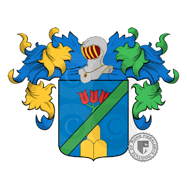 Coat of arms of family Bazzan o Bazzani (Veneto)