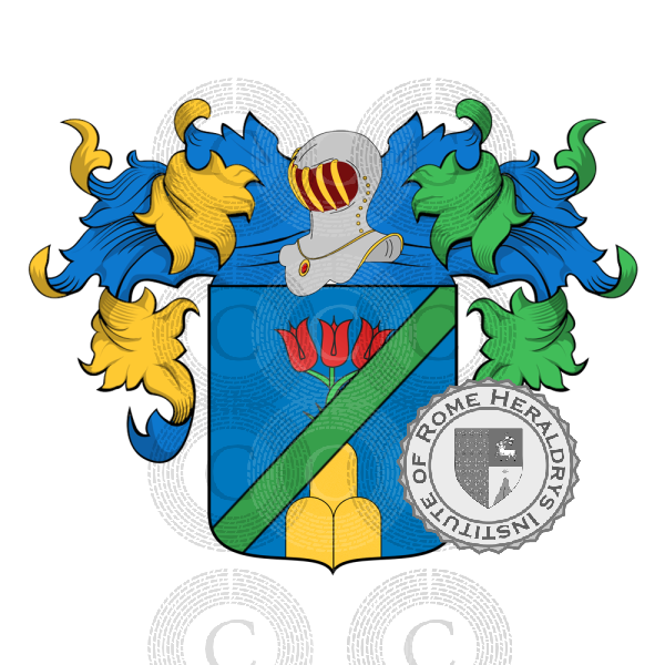 Wappen der Familie Bazzan o Bazzani (Veneto)
