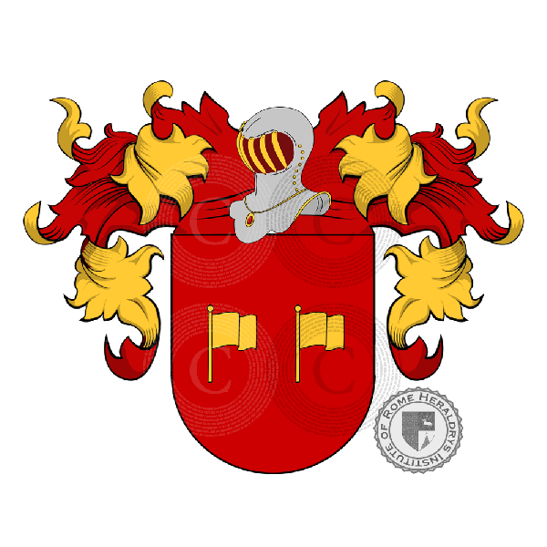 Coat of arms of family Lafont