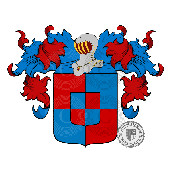 Coat of arms of family Castaldo o Costoldo (Trieste, Venezia)