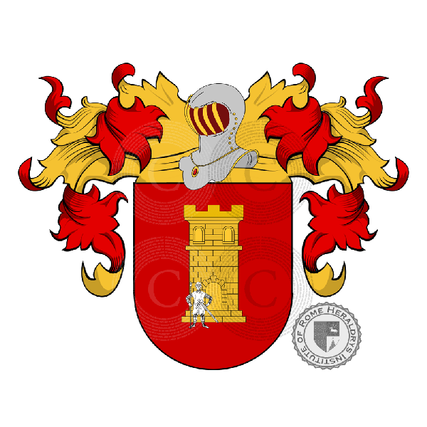 Coat of arms of family Vilalva