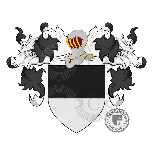Escudo de la familia Cattanei (Padova)