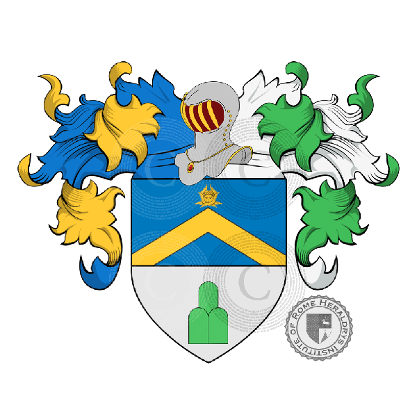 Coat of arms of family Angelieri o Angeloro