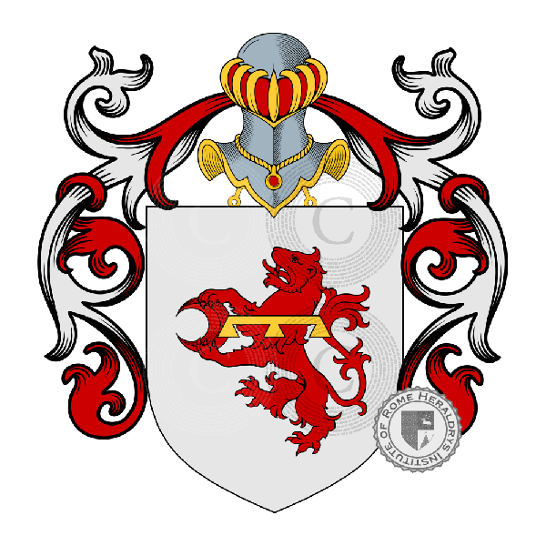 Coat of arms of family Ungaro
