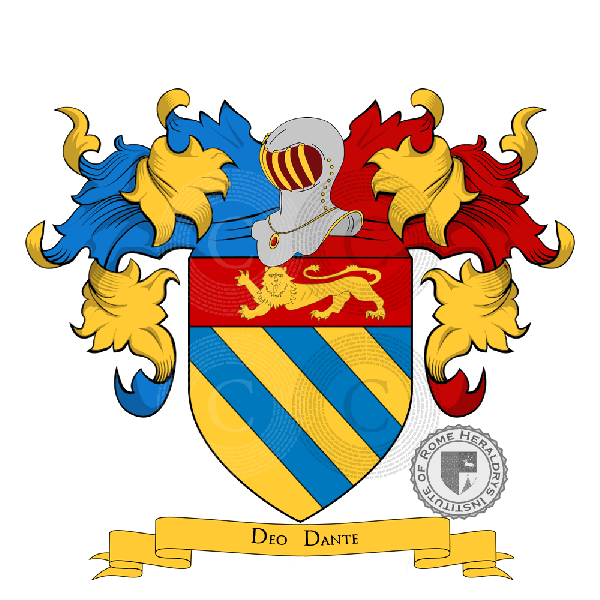 Wappen der Familie Galleani (Mentone, Torino, Dronero)