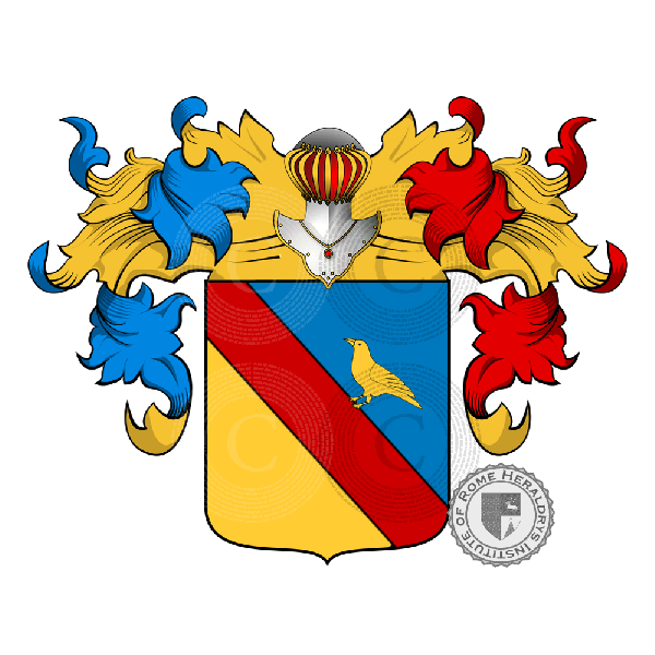 Coat of arms of family Merlo