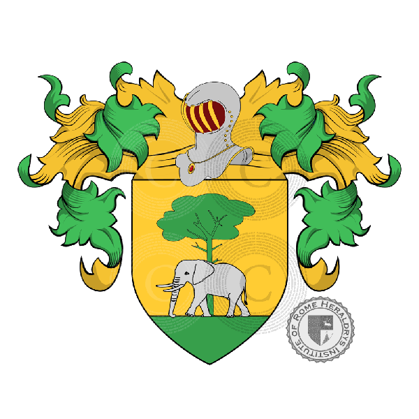 Wappen der Familie Cendra
