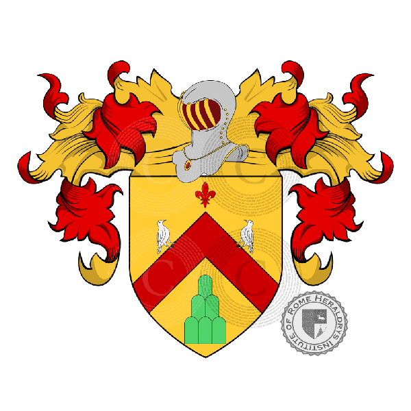 Escudo de la familia Simoni (de o Sterponi) (Pescia,Firenze)