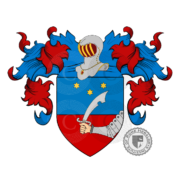 Coat of arms of family Simoni (Comacchio)