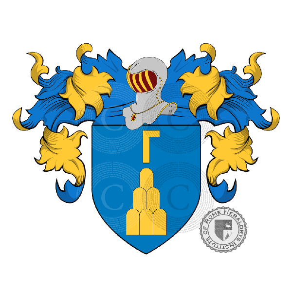 Coat of arms of family Giannelli