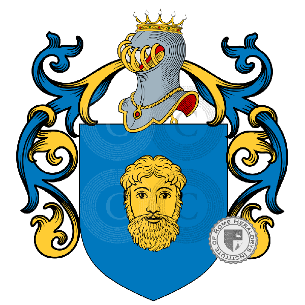 Coat of arms of family Naro