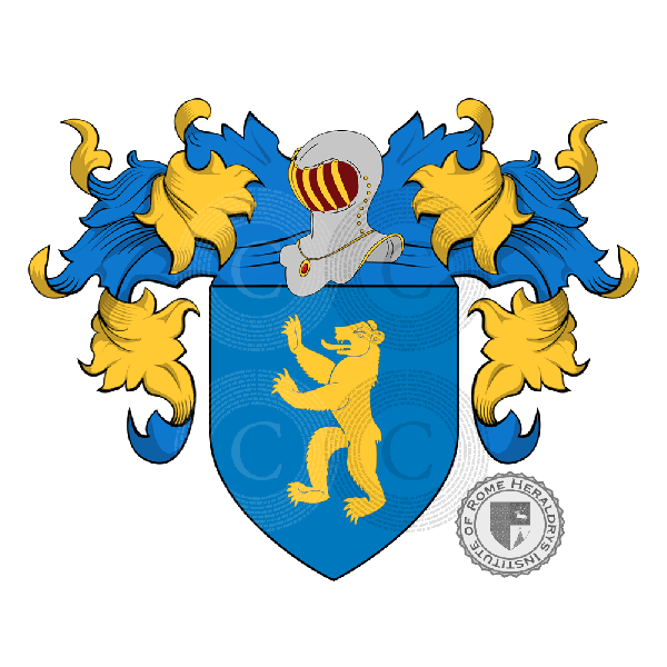 Coat of arms of family Urso