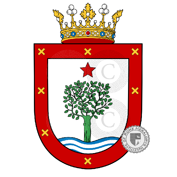 Coat of arms of family Iser