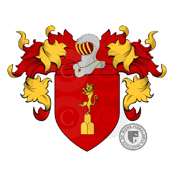 Wappen der Familie Puzone o Puzzoni