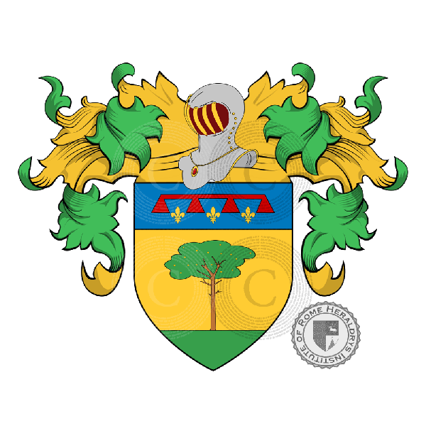 Wappen der Familie Vecchi (Firenze, San Gimignano)