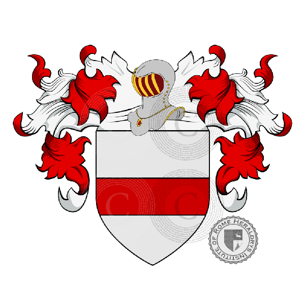 Wappen der Familie Marsi (Conti de