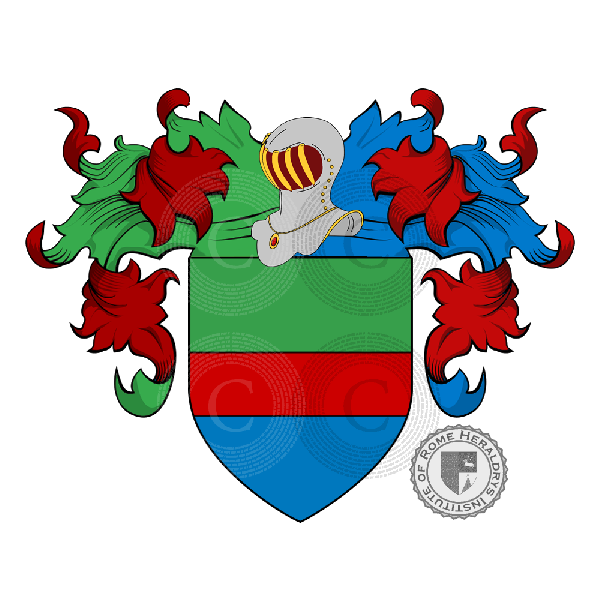 Coat of arms of family Lerice o Ilice