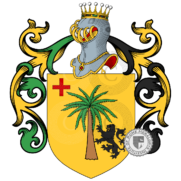 Coat of arms of family Spanò