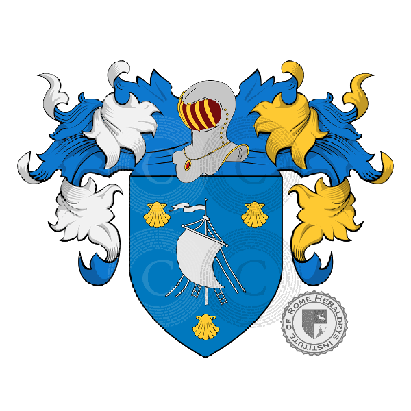 Coat of arms of family Coquille ou Coquillon