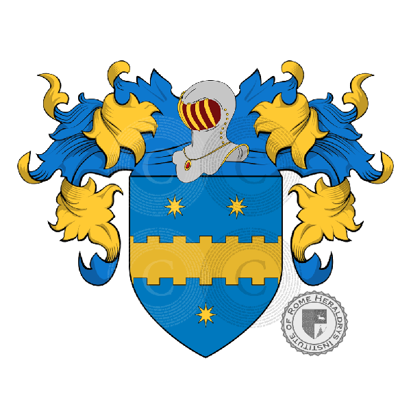 Coat of arms of family Rena (della)