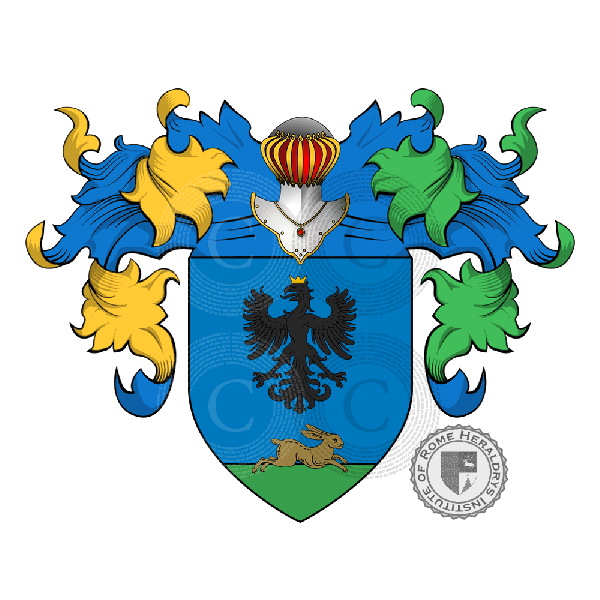 Coat of arms of family Lepri