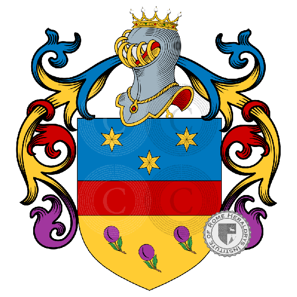 Coat of arms of family Baraldi
