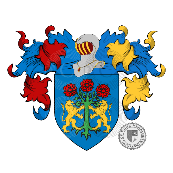 Coat of arms of family Salvatori