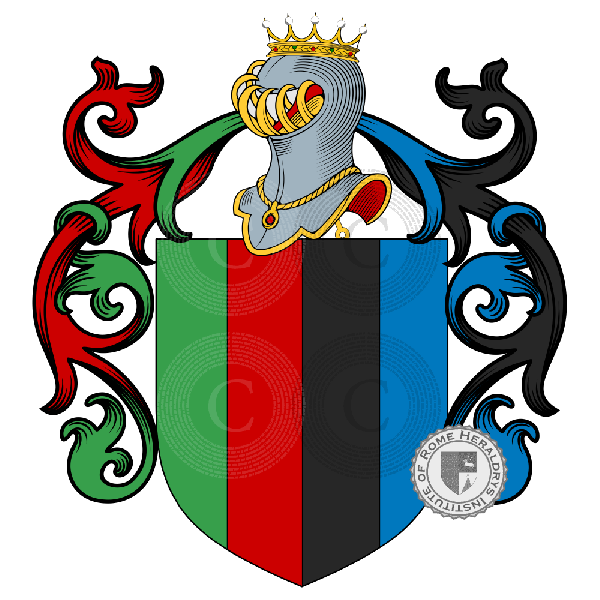Coat of arms of family Taruggi