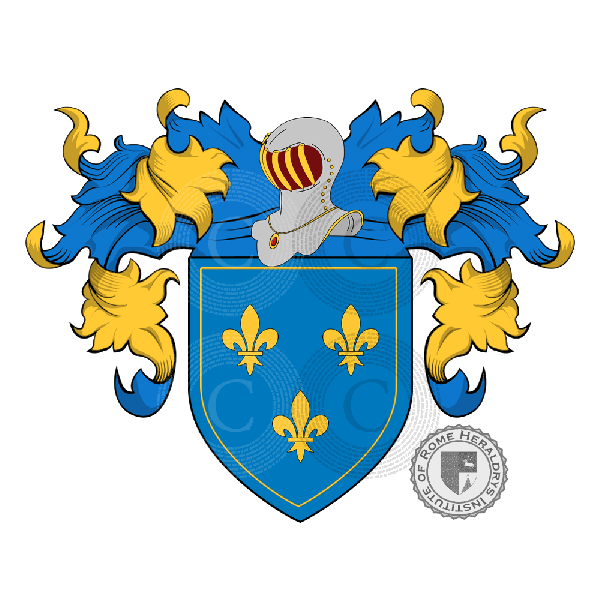 Coat of arms of family Casavecchia