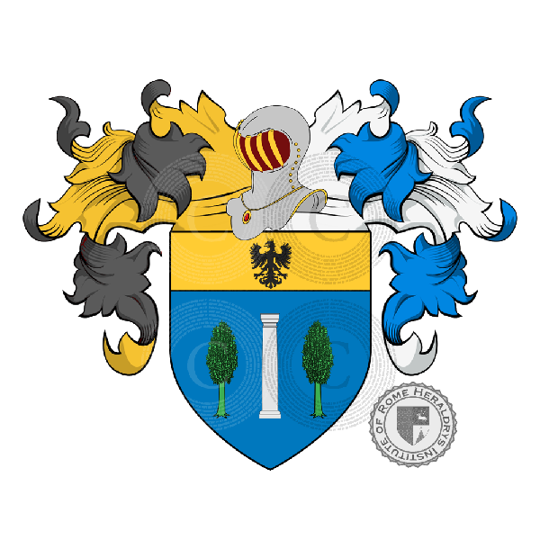 Coat of arms of family Borgazzi