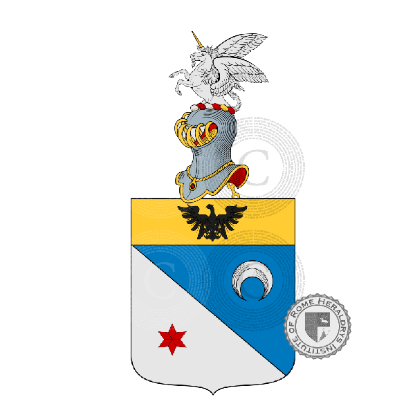 Coat of arms of family Gazzoli