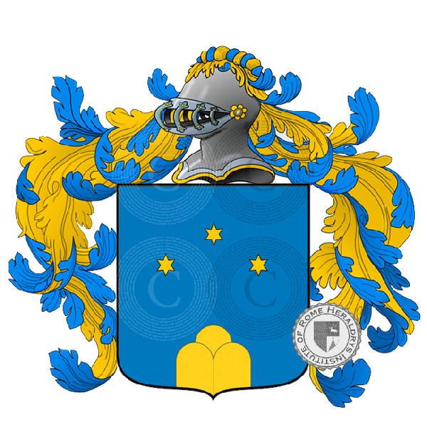 Coat of arms of family giacobini