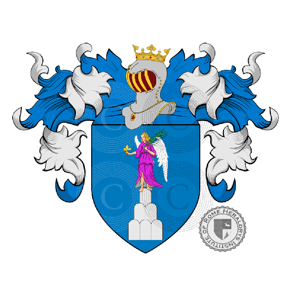 Coat of arms of family Angelini