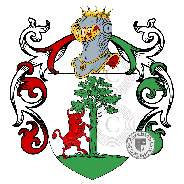 Coat of arms of family Cerea