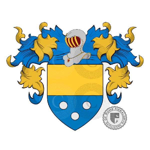 Coat of arms of family Giuliani del Drago