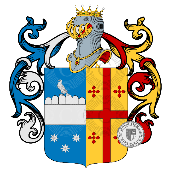 Coat of arms of family Severo Vernice