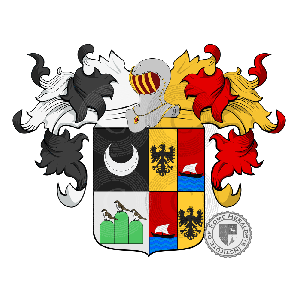 Coat of arms of family Passeri