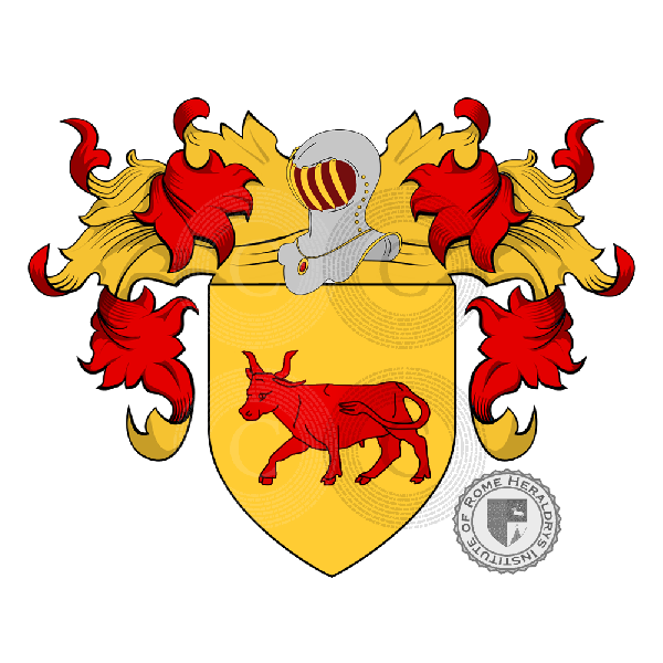 Coat of arms of family Grulli