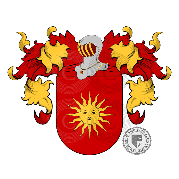 Coat of arms of family Vilela