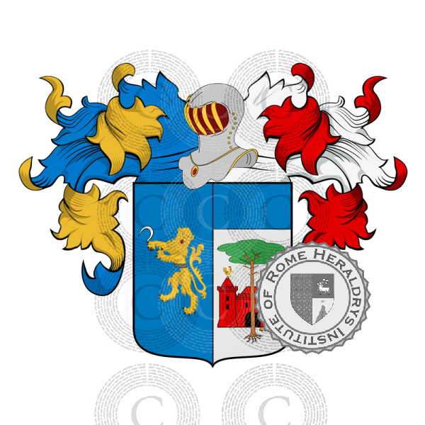 Coat of arms of family Giovacchini
