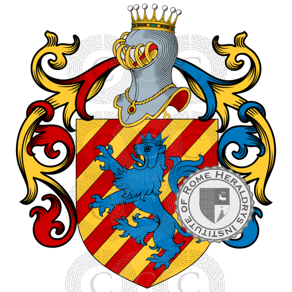 Coat of arms of family Aste